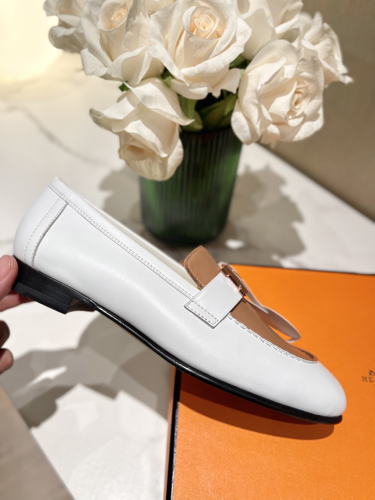 H**mes loafers(eu35-eu40)