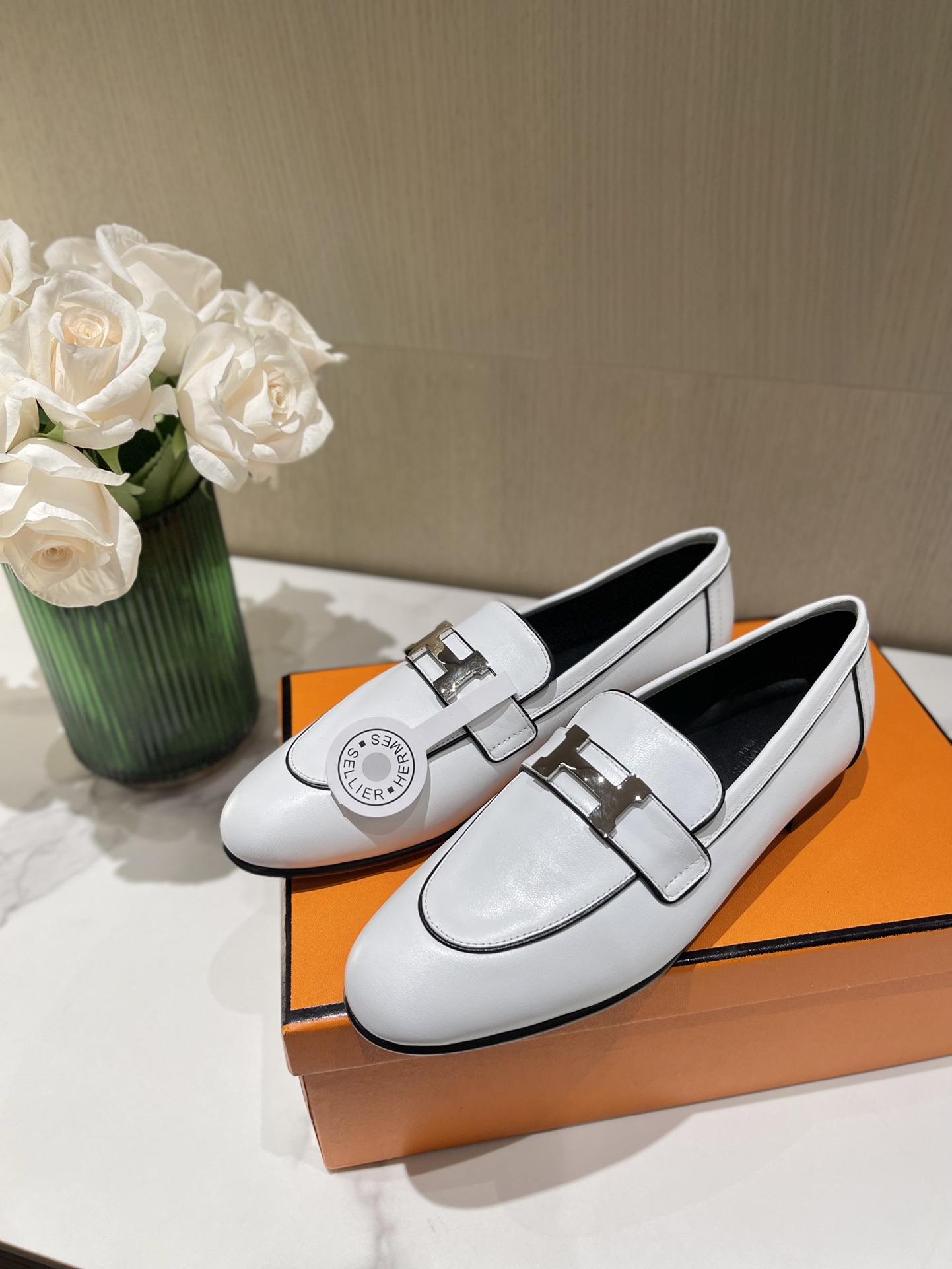 H**mes loafers(eu35-eu40)
