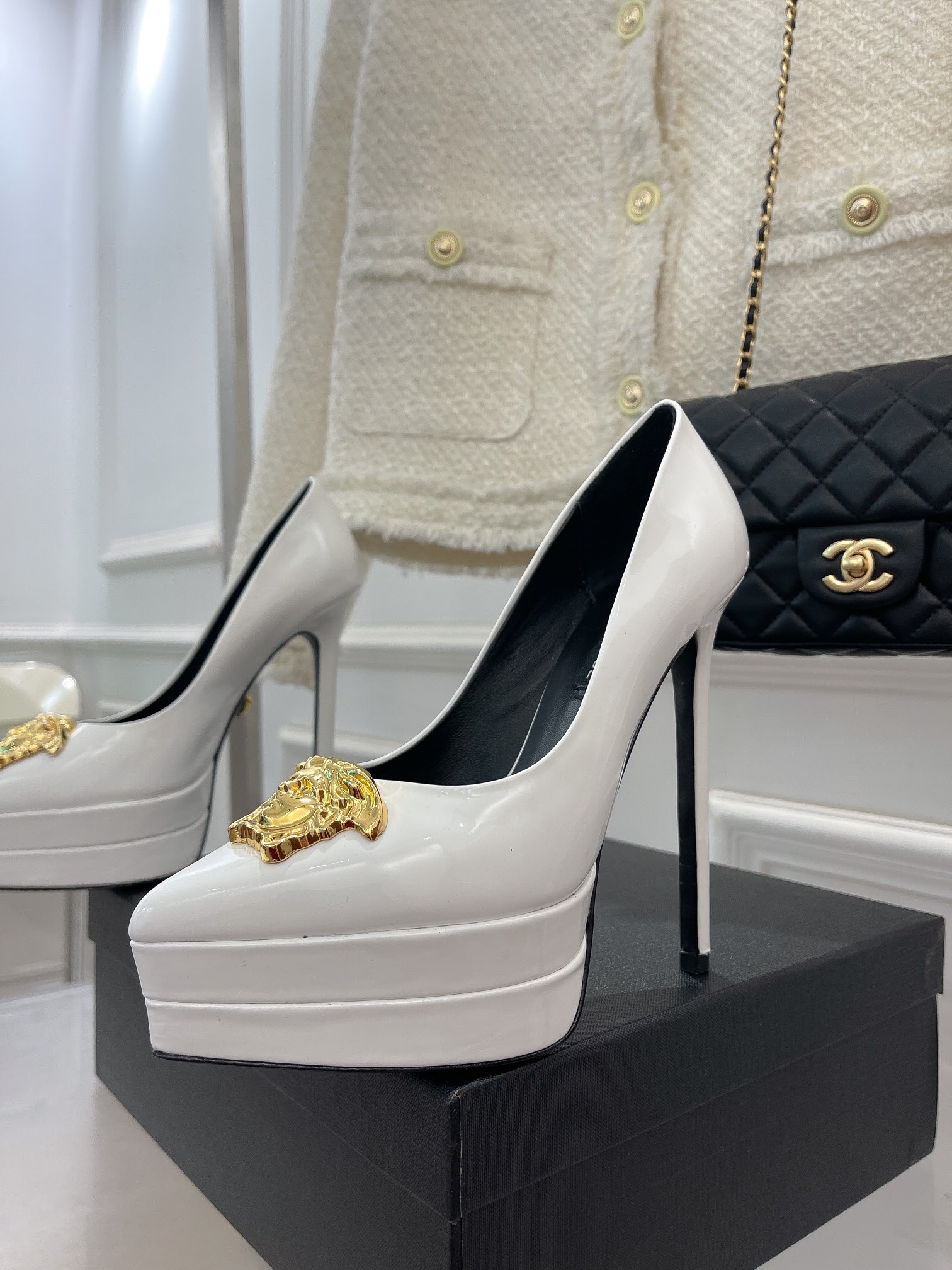 Versace 2022SS Sandals-14CM(EU35-42)