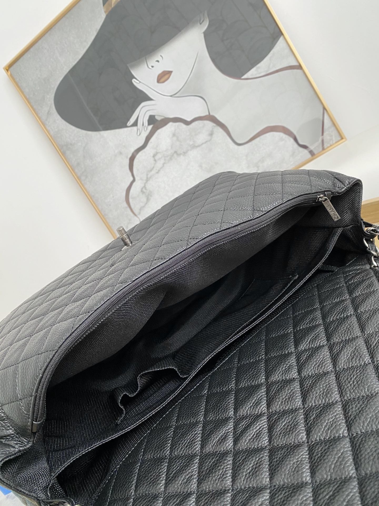 Ch@nel Flap Bag-44*14*28CM
