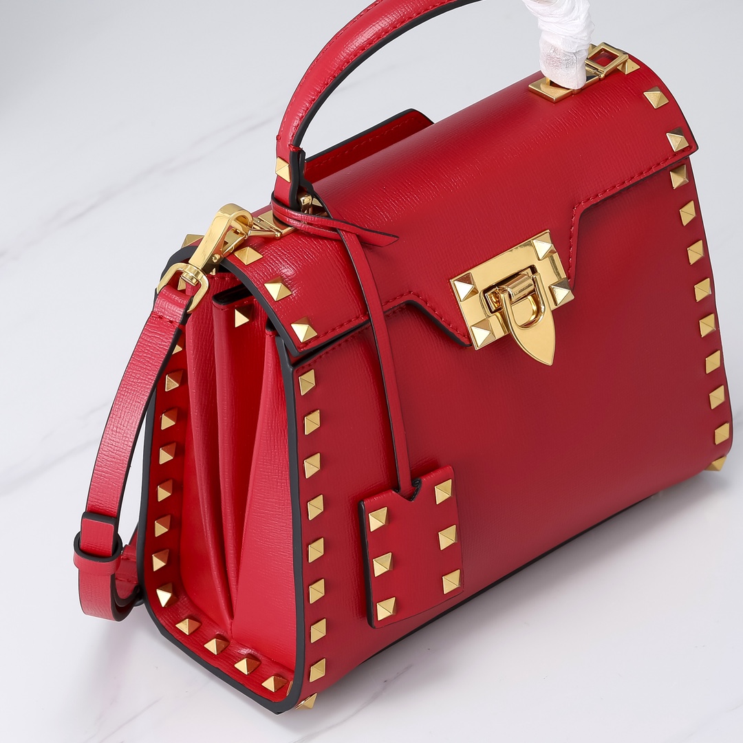 Va1e*ntin0 garavani rockstud alcove-22*17*9cm