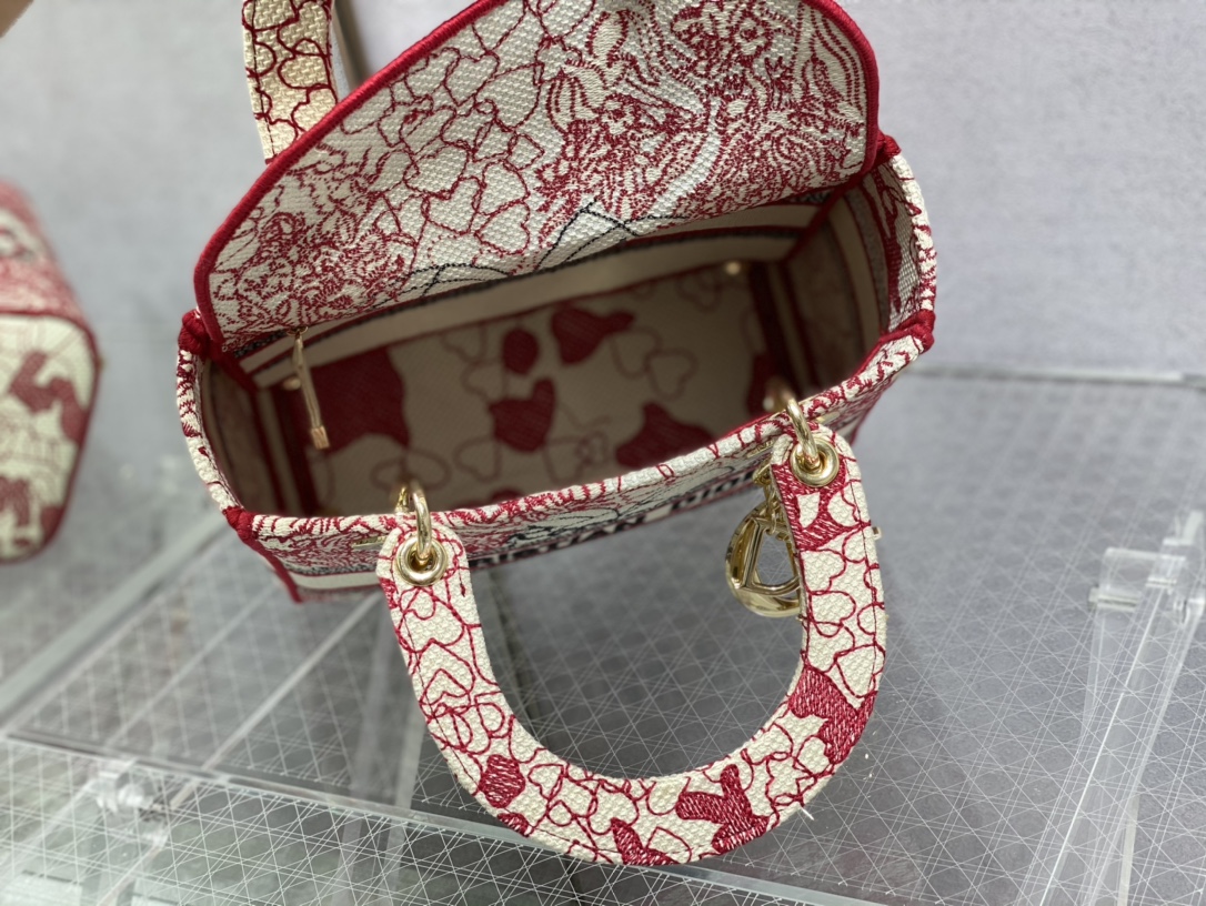 lady D*or handle bag-24cm