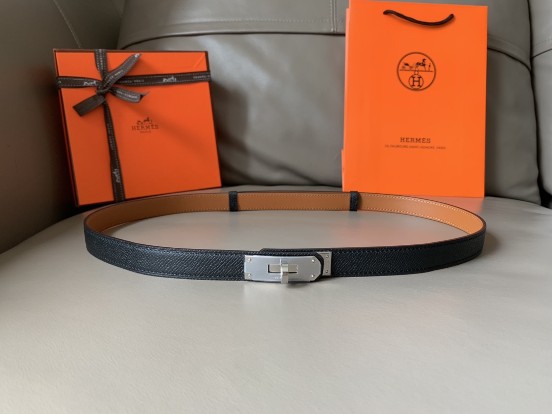 H**mes belt-1.8cm