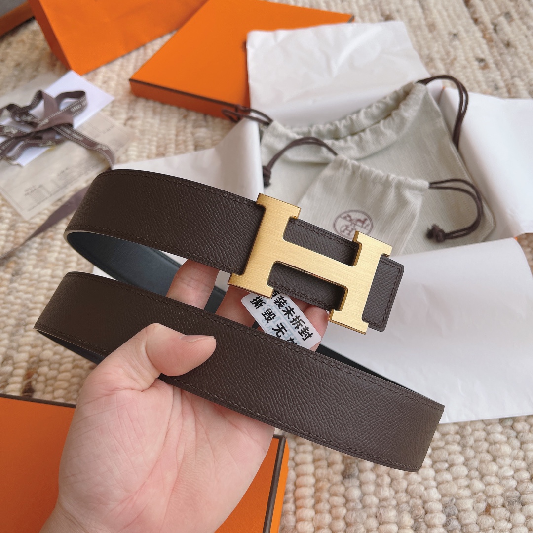 H**mes belt-3.8cm