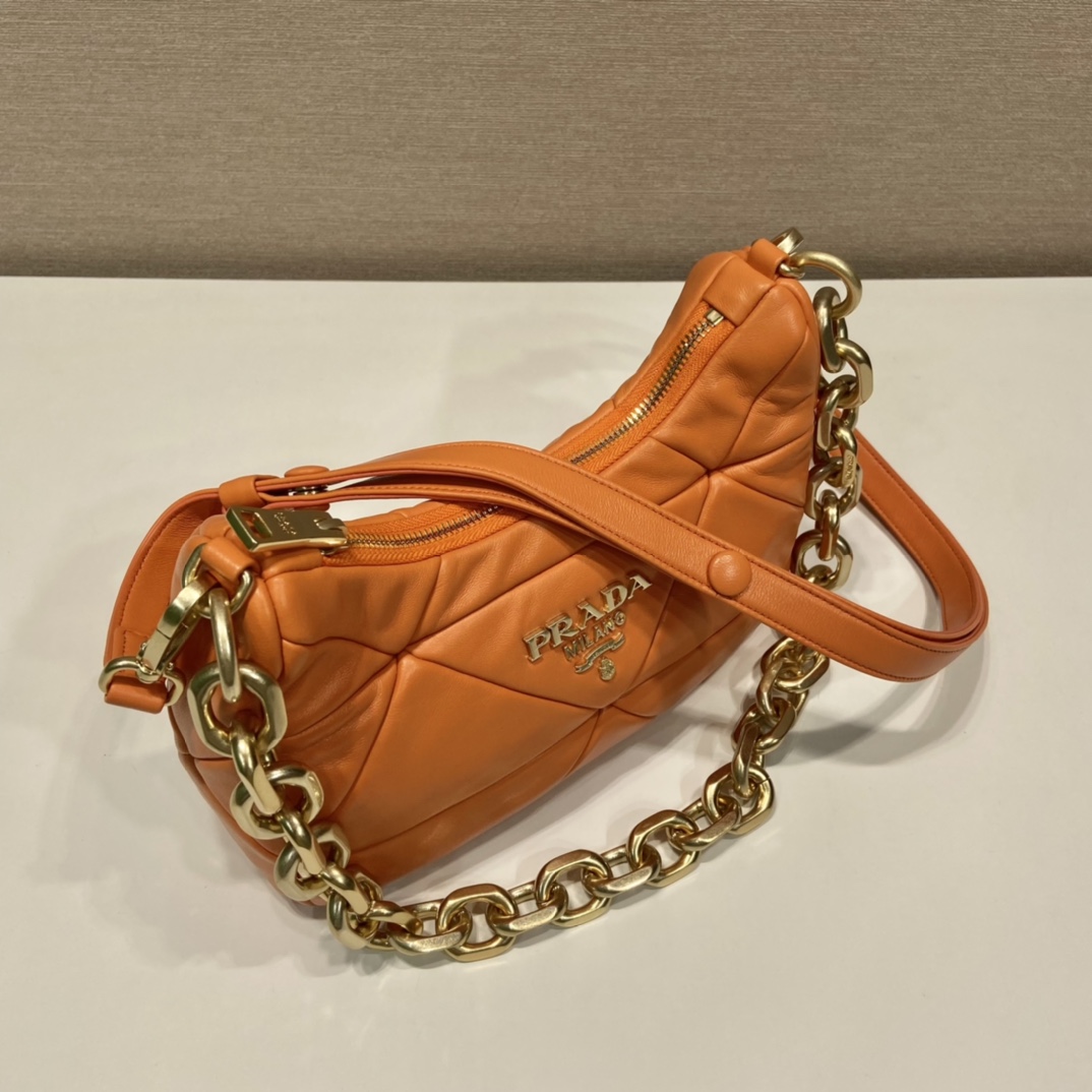 Pra*a system hobo bag 1bd158 -25*18*7cm