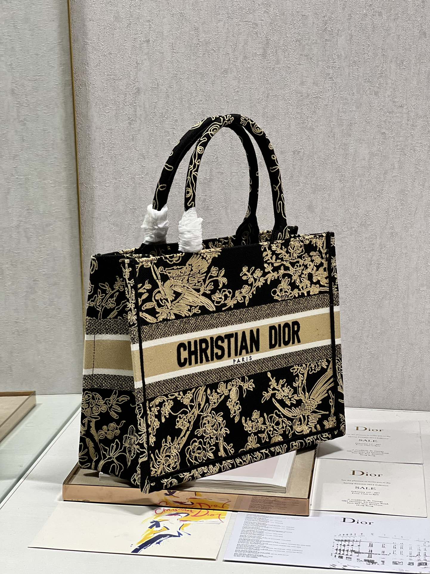 D*or small book tote-36*18*28cm