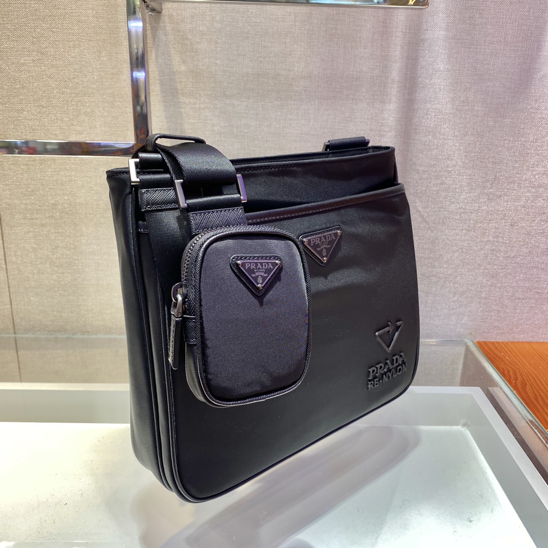 Pra*a crossbody bag-2vh118-28*25*6cm