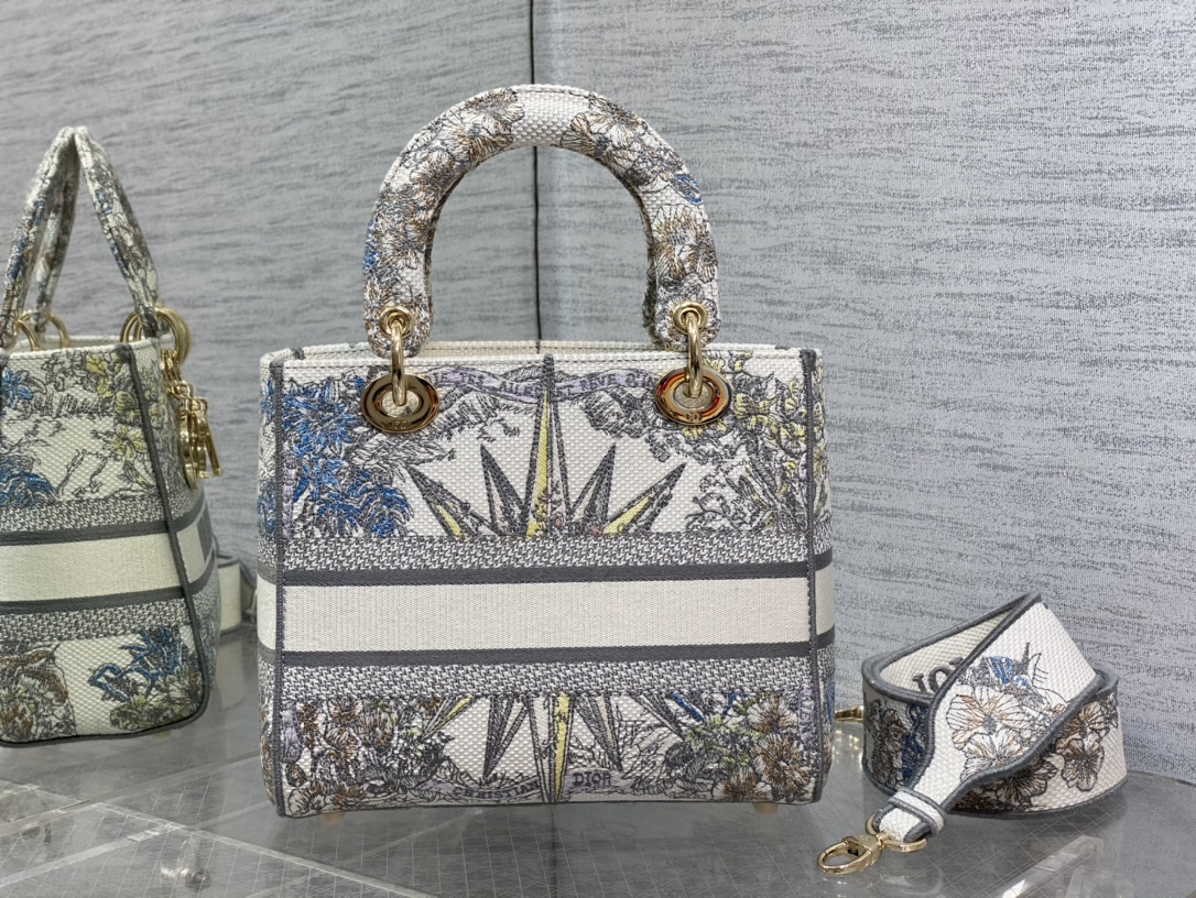 lady D*or handle bag-24cm