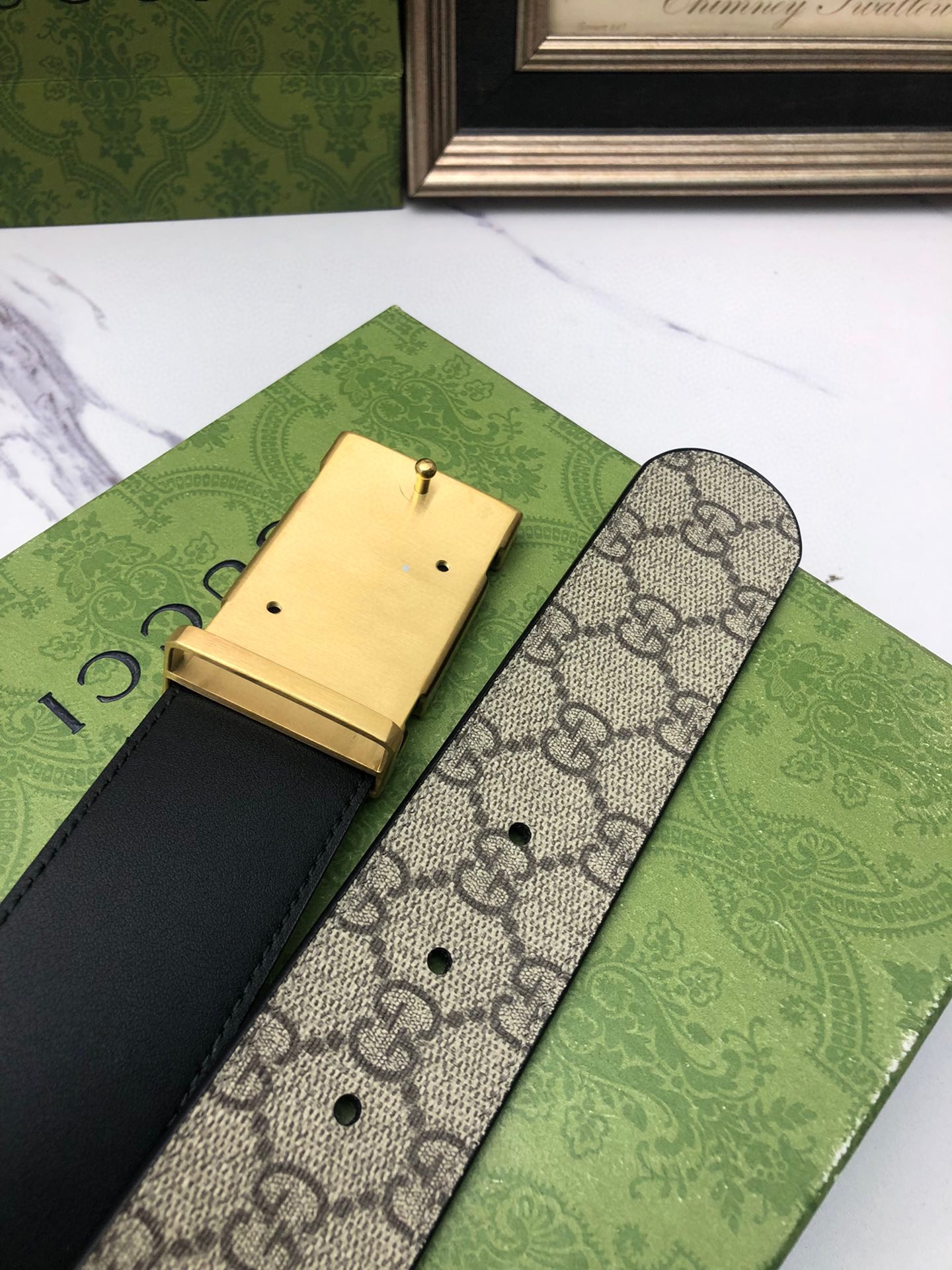 G*u*i belt-3.8cm