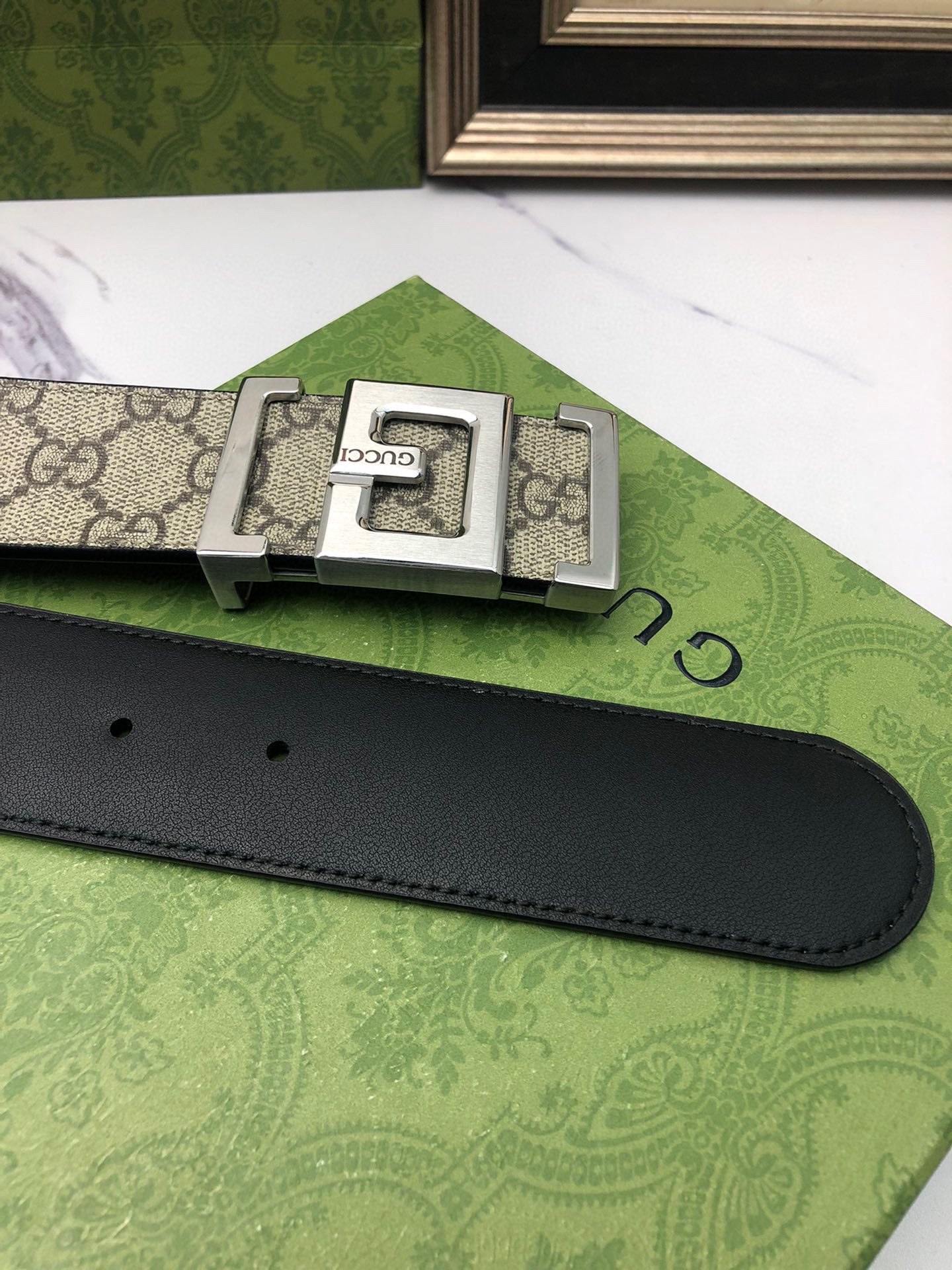 G*u*i belt-3.8cm