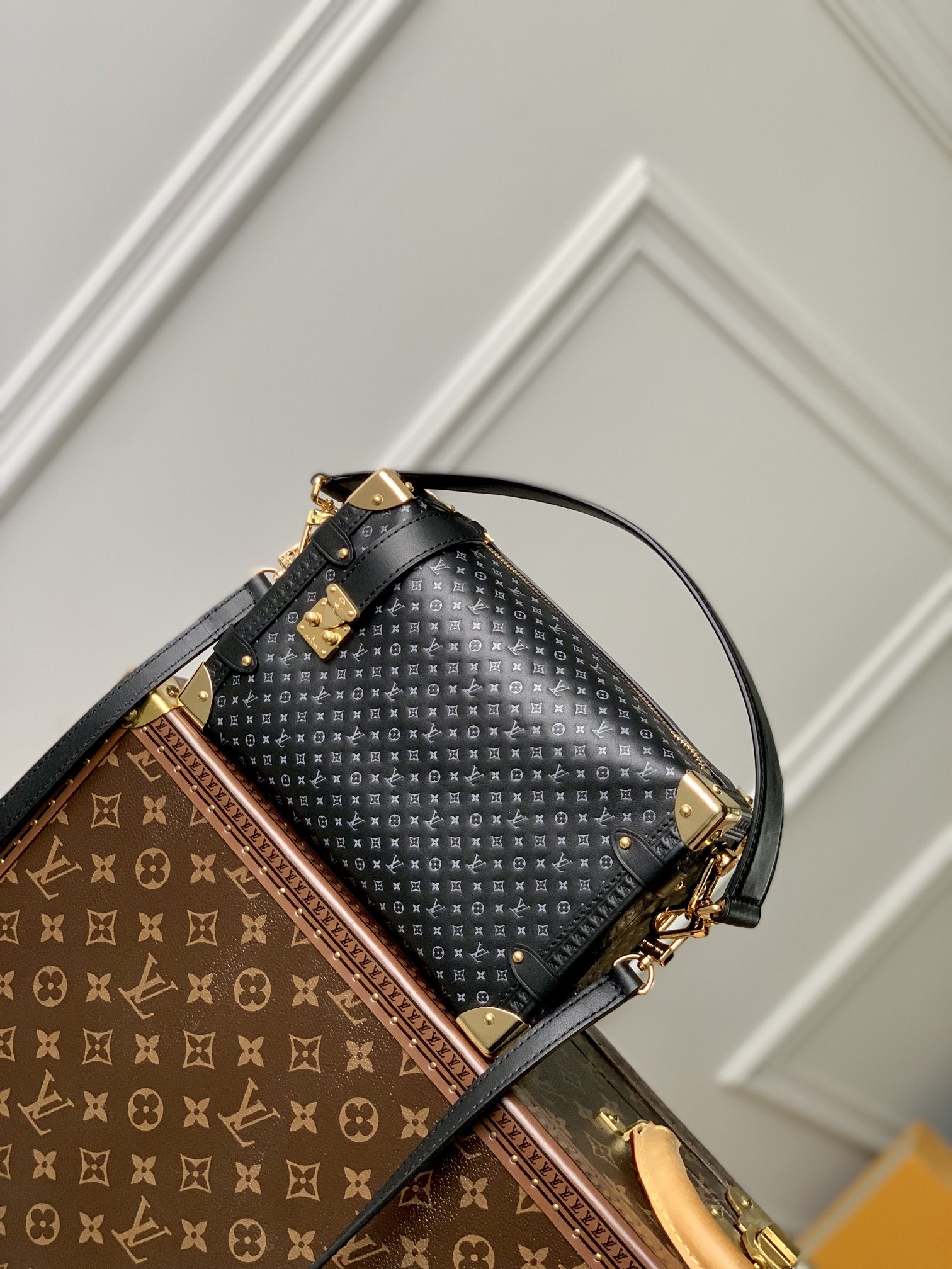 l0*is V*t0n petite malle handbags-m46358-21 x 14 x 6cm