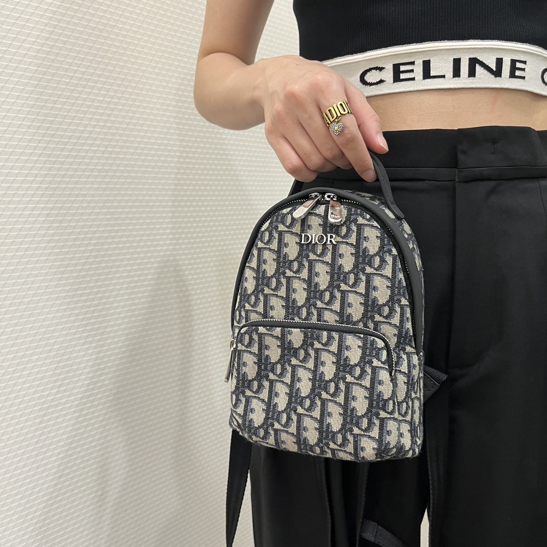 D*or oblique explorer mini backpack-24*10*16cm