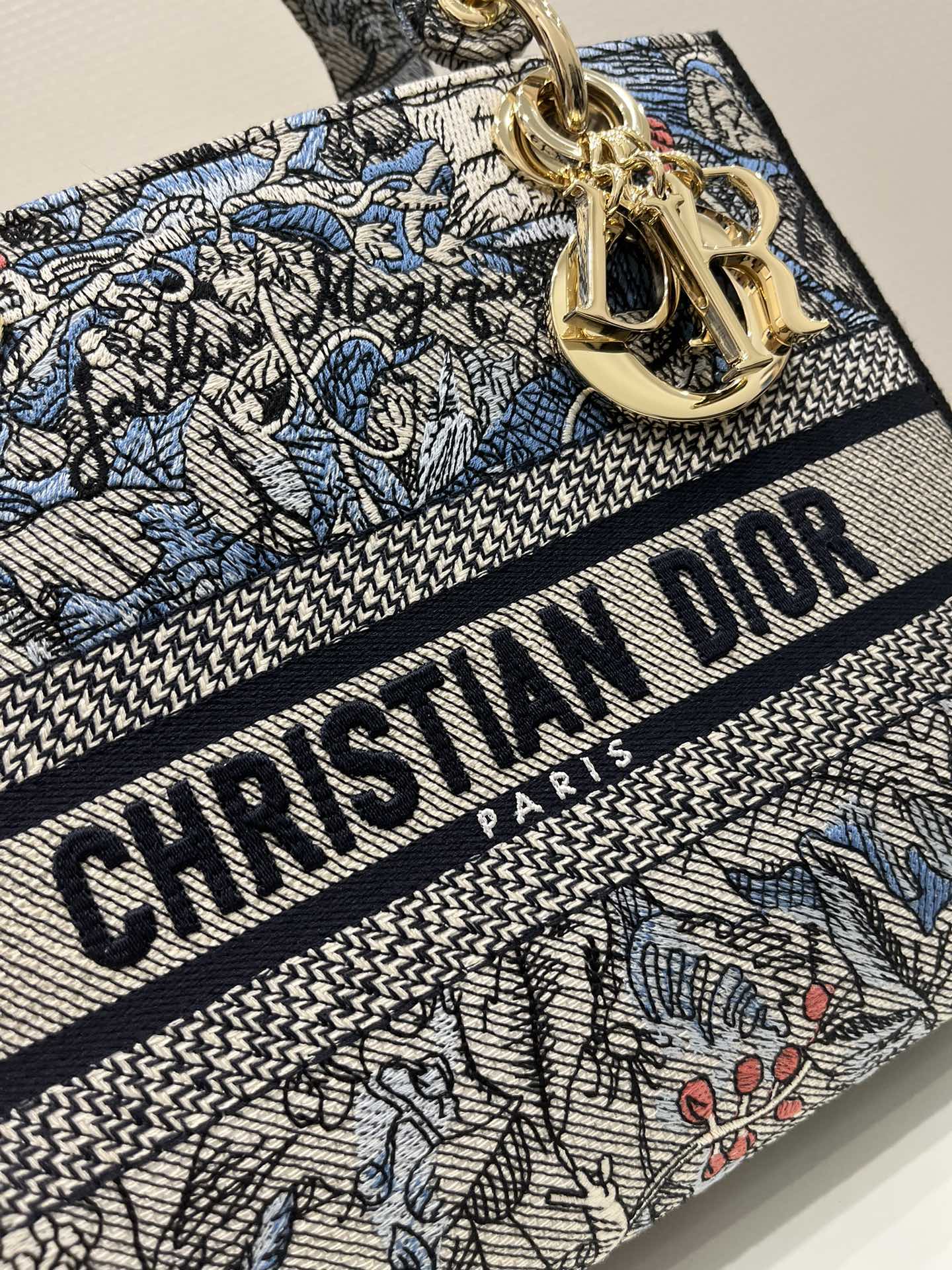 lady D*or handle bag-24×20×11cm