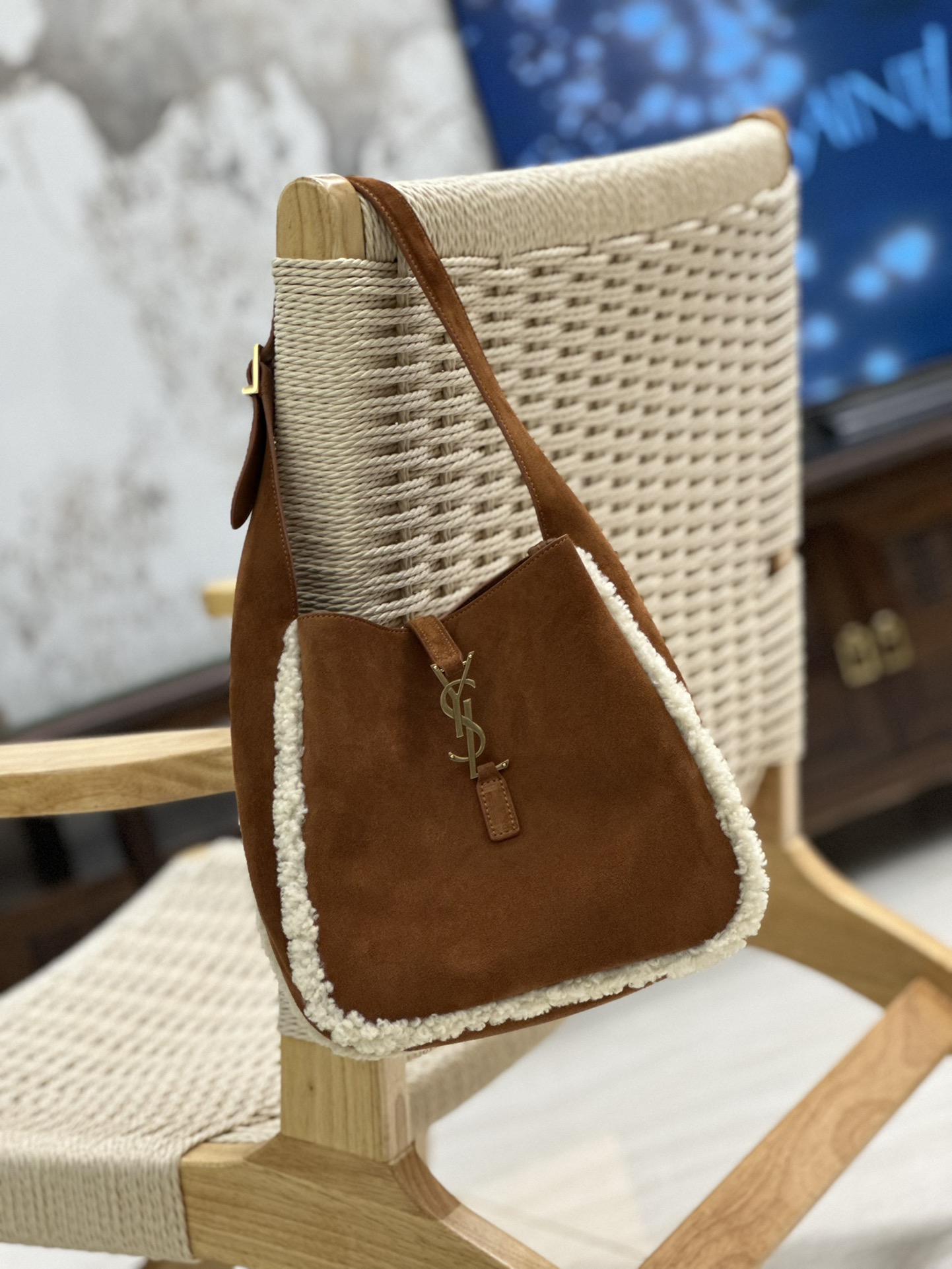 Y*L le5a7 vintage bag-23×22×8.5cm