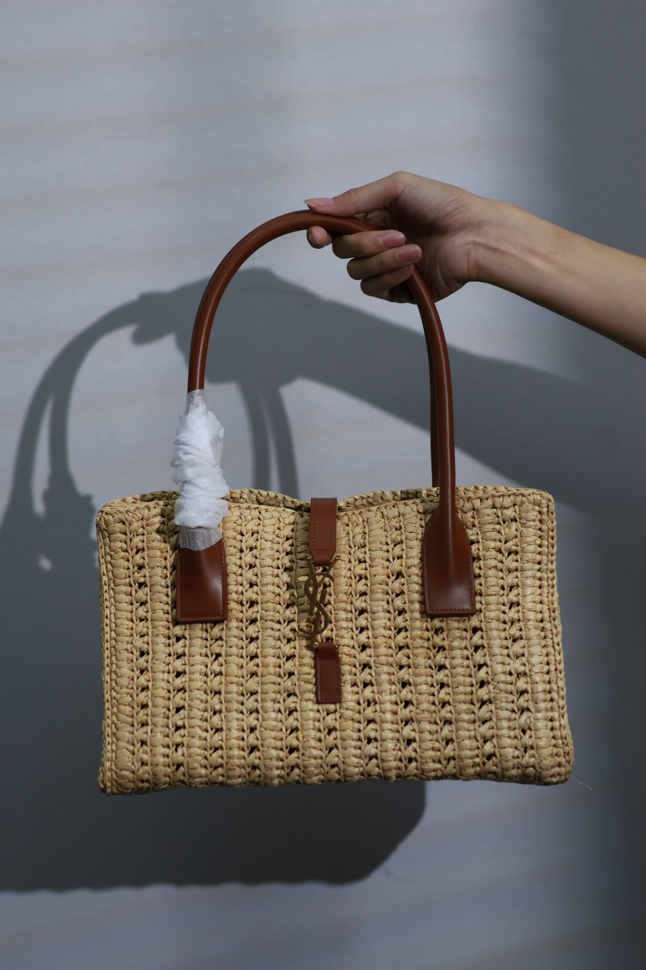 Y*L tote woven bag-29×21×9cm