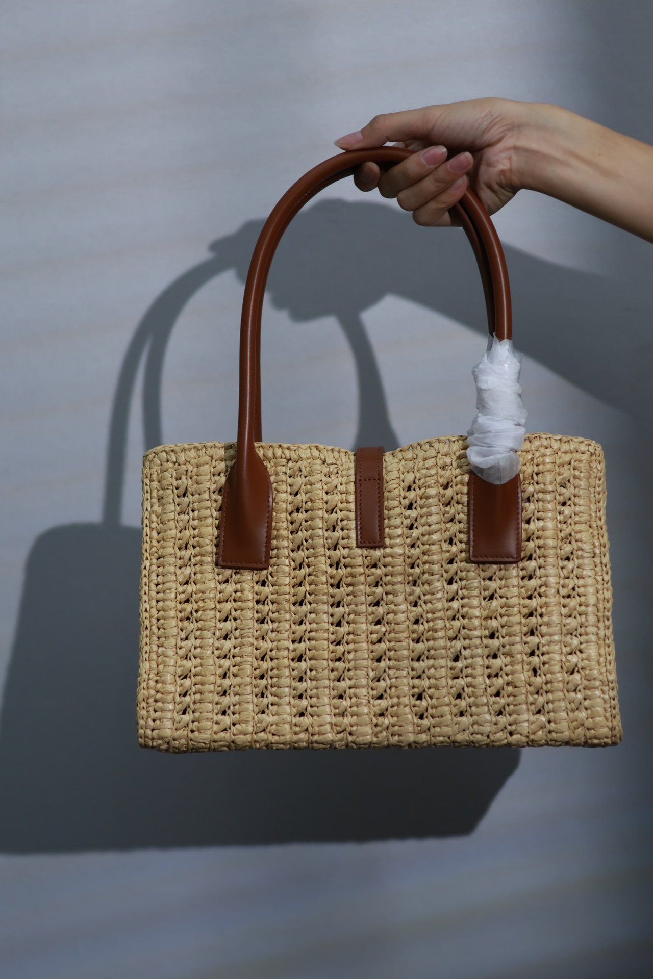 Y*L tote woven bag-29×21×9cm