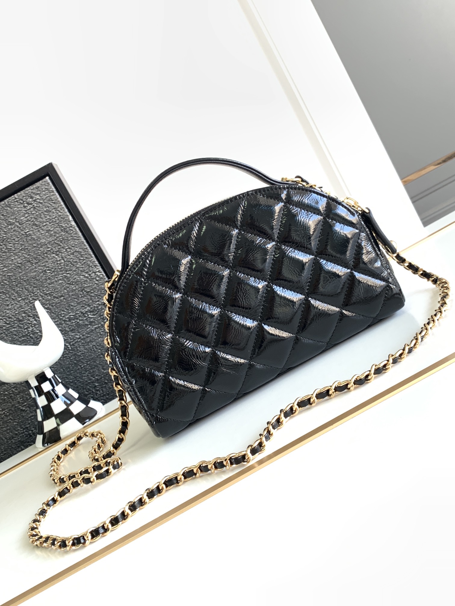 Ch@nel Boston Bowling Bag-20x13CM
