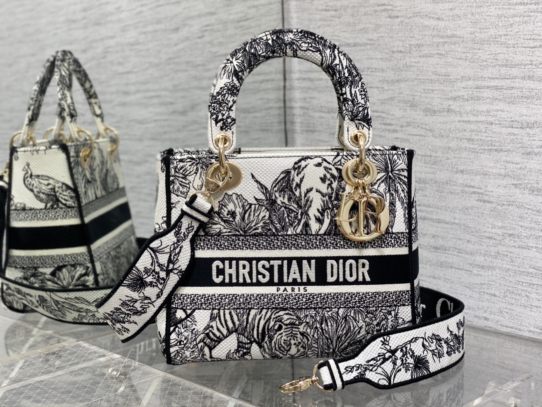 lady D*or handle bag-24cm