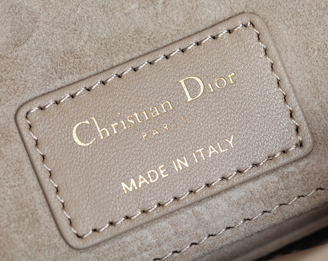 D*or d-joy bag(beige color)-22.5*6*11.5cm