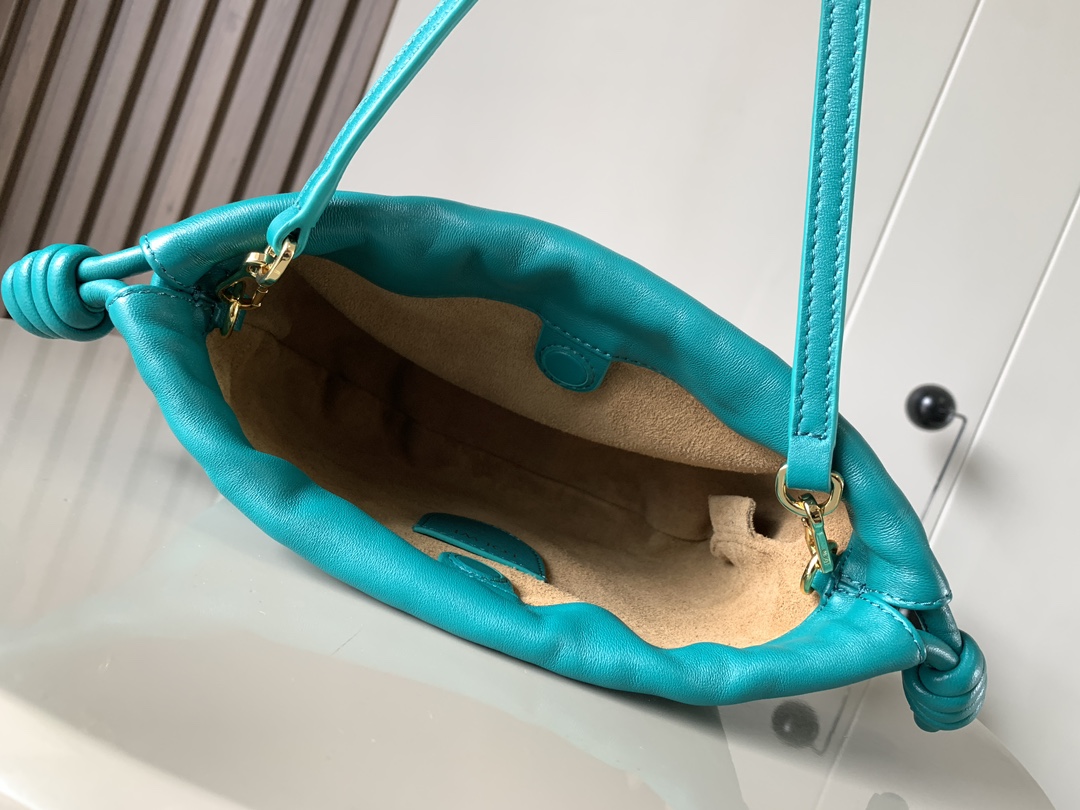 L0ew* mini flamenco purse bag-23*17*5.5cm