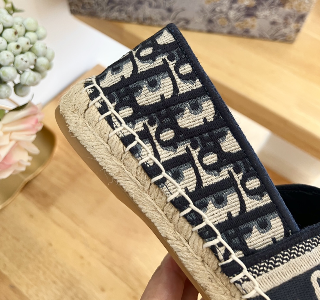D*or oblique espadrilles