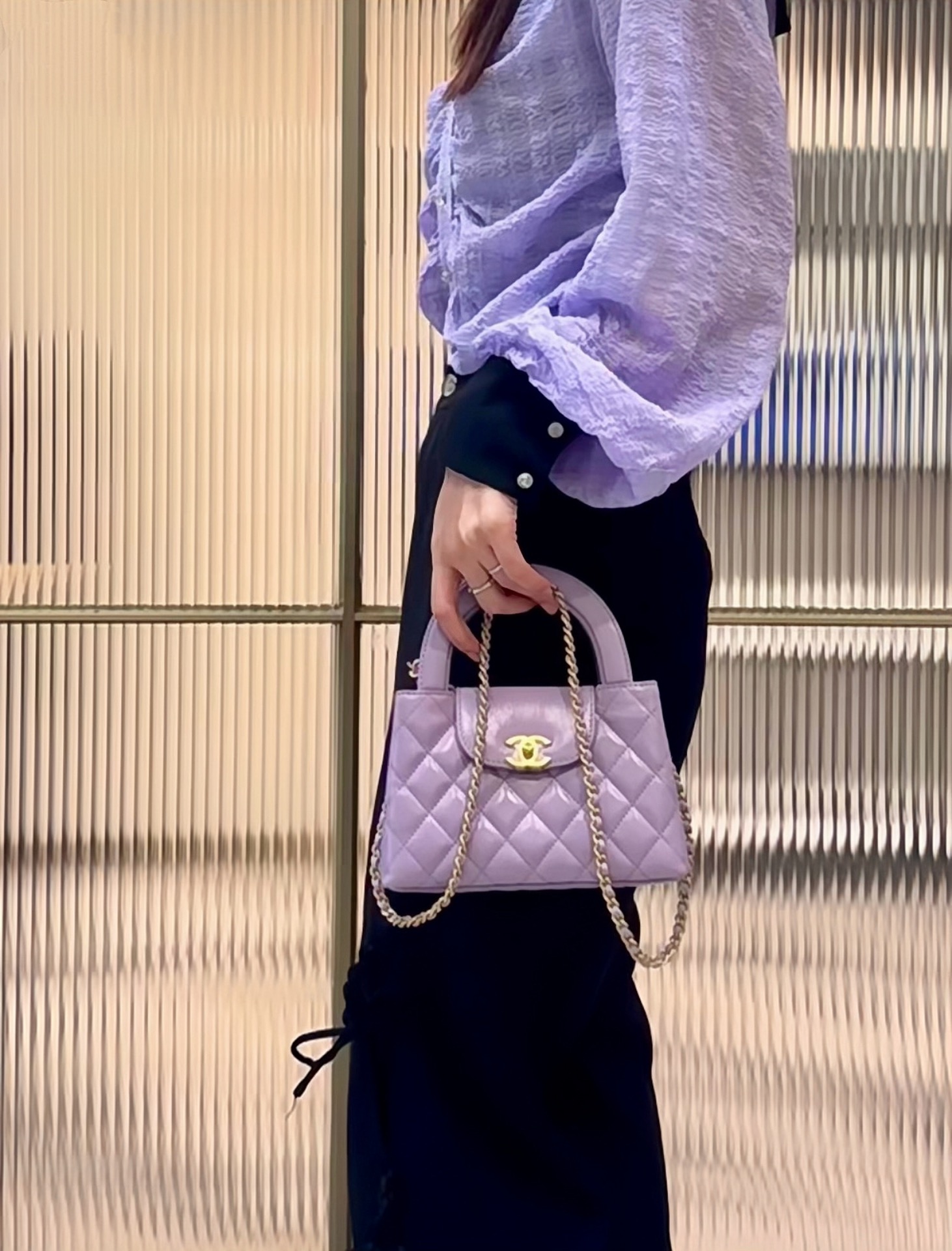 Ch@Nel Kelly Chain Bag-13*19*7CM