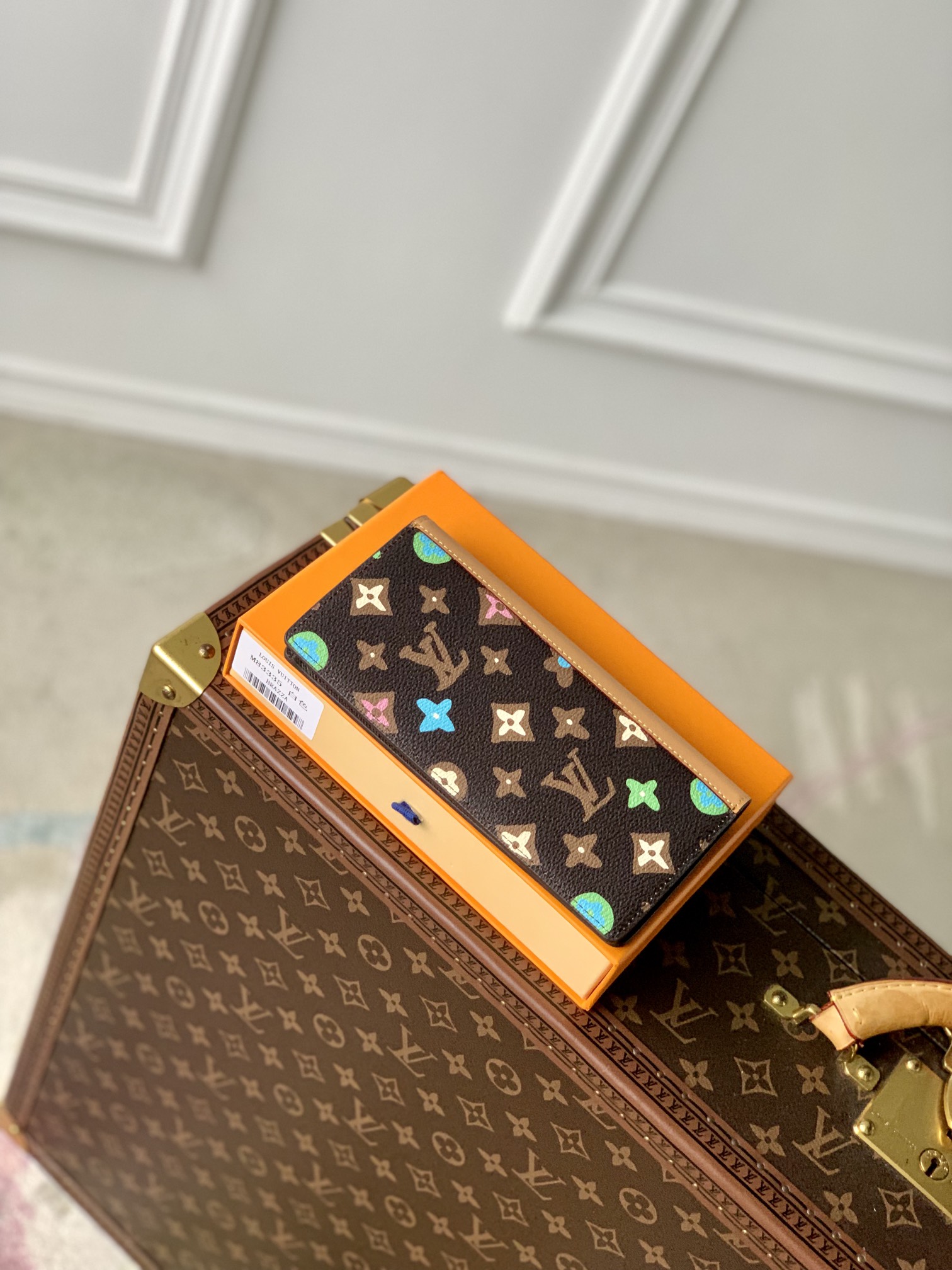 l0*is V*t0n brazza wallet-m83335-10 x 19 x 2cm