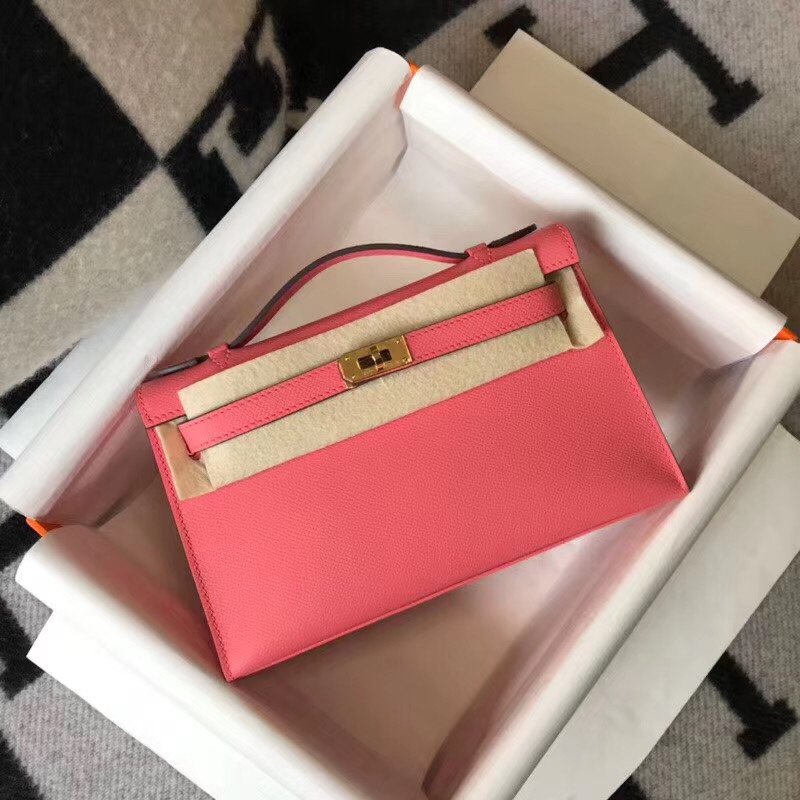 H**mes mini kelly pochette-epsom leather-22cm