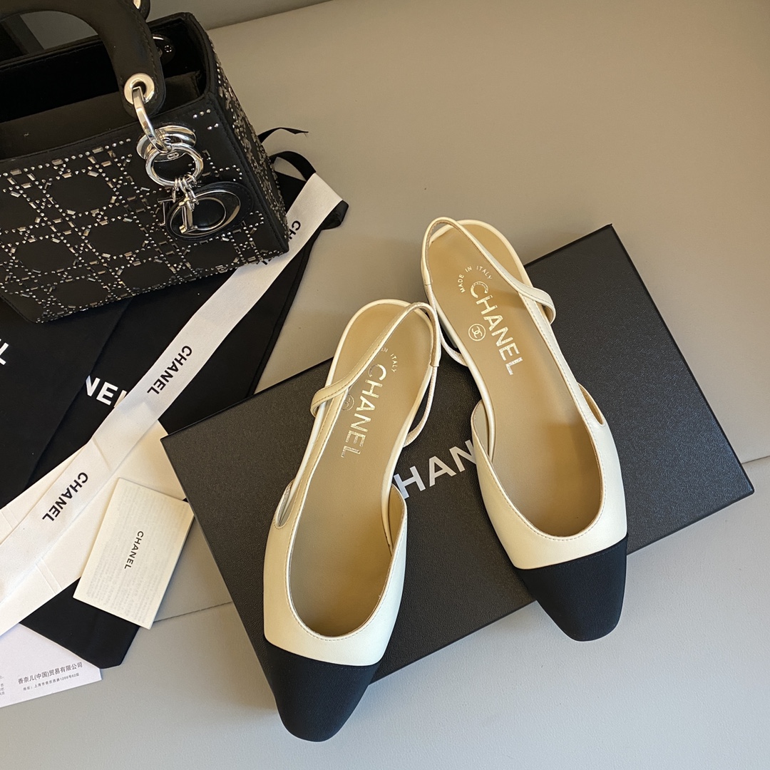 Ch@nel Slingbacks