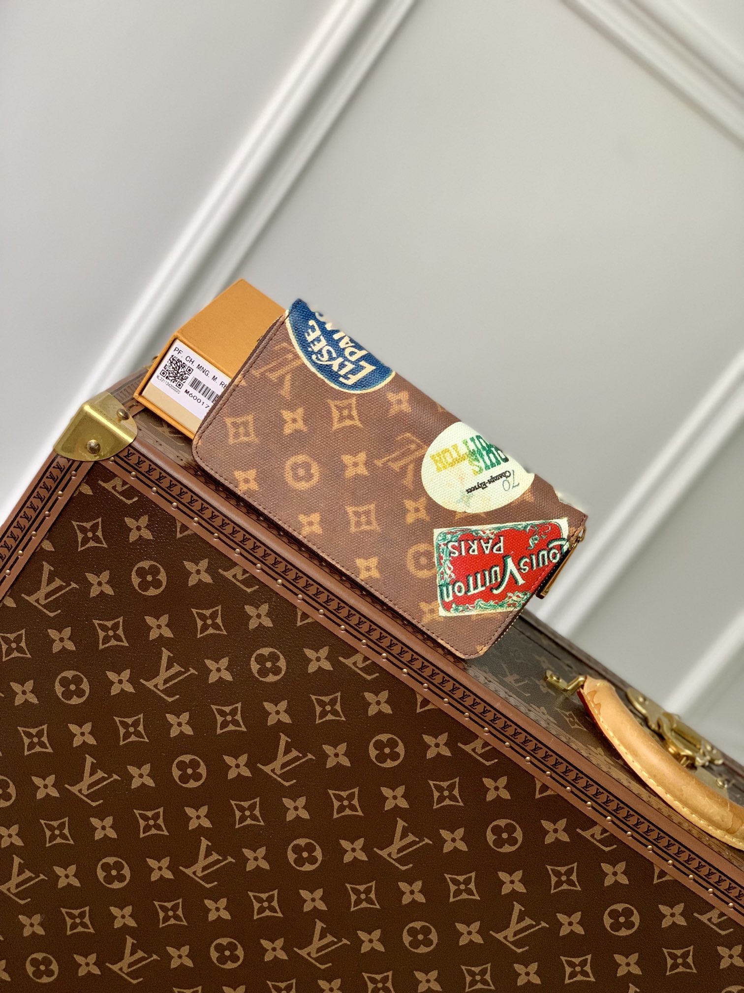 l0*is V*t0n zippy wallet n40675-19.5x10cm