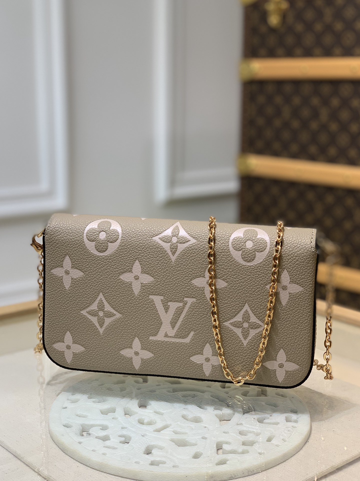 l0*is V*t0n m83589 pochette félicie wallet -21*12*3cm