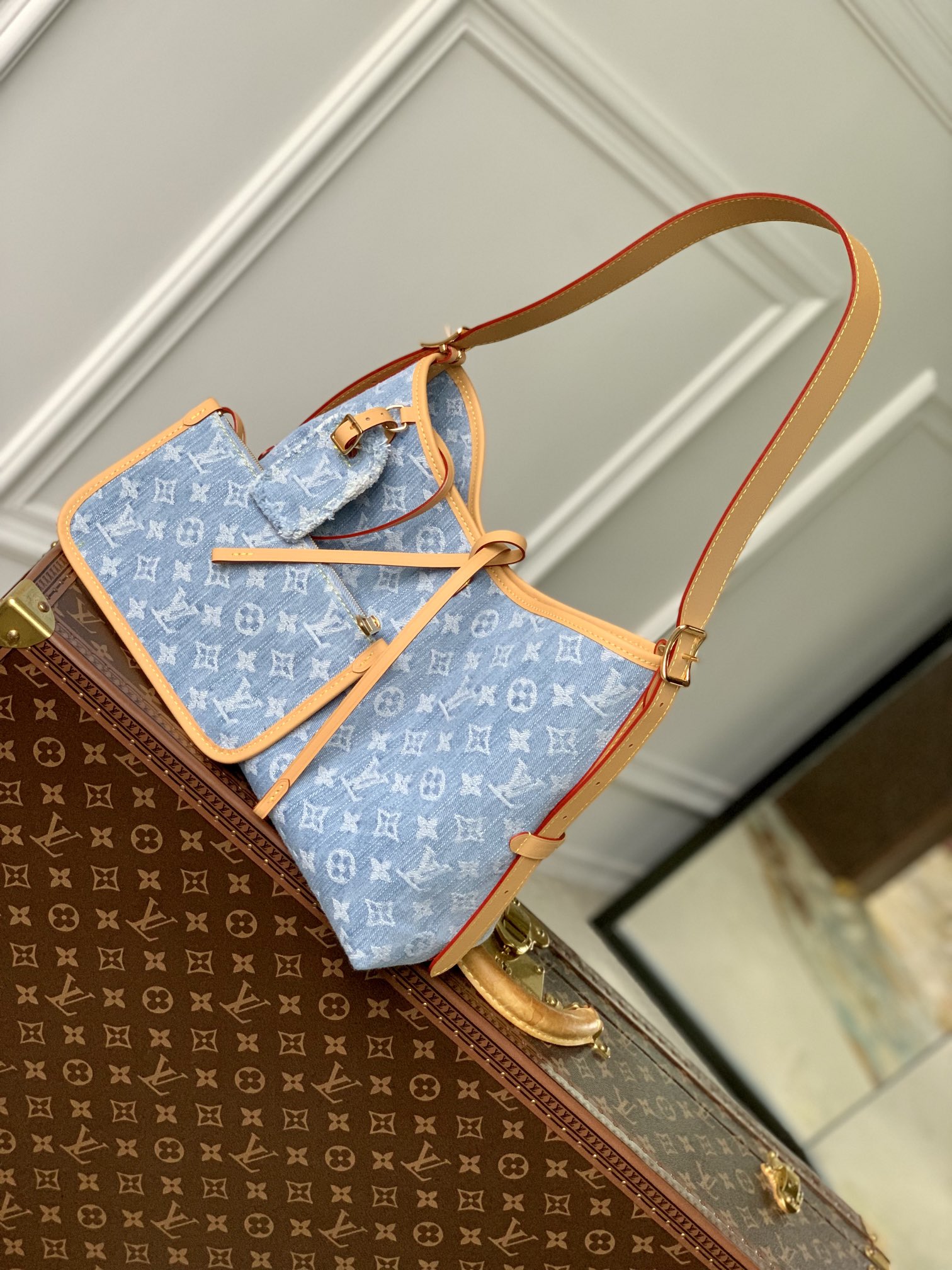 l0*is V*t0n carryall bag-m46203-29*24*12cm