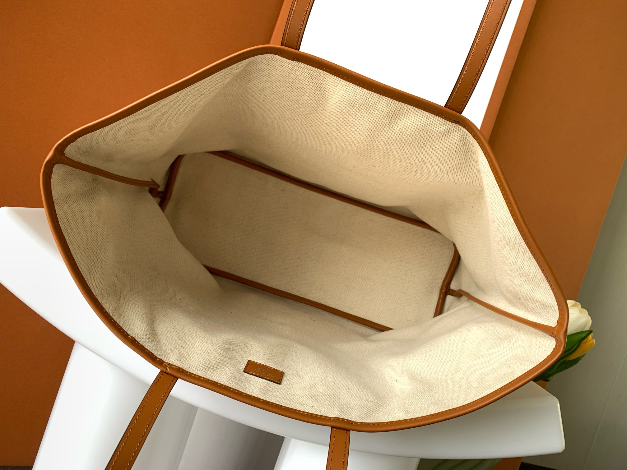 Go*ard canvas 1920 tote-52*15.5*31cm