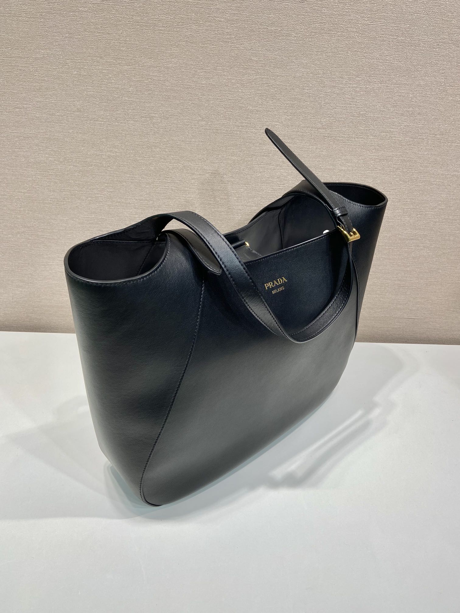 Pra*a oversize tote bag-1bg512-37*33*9cm