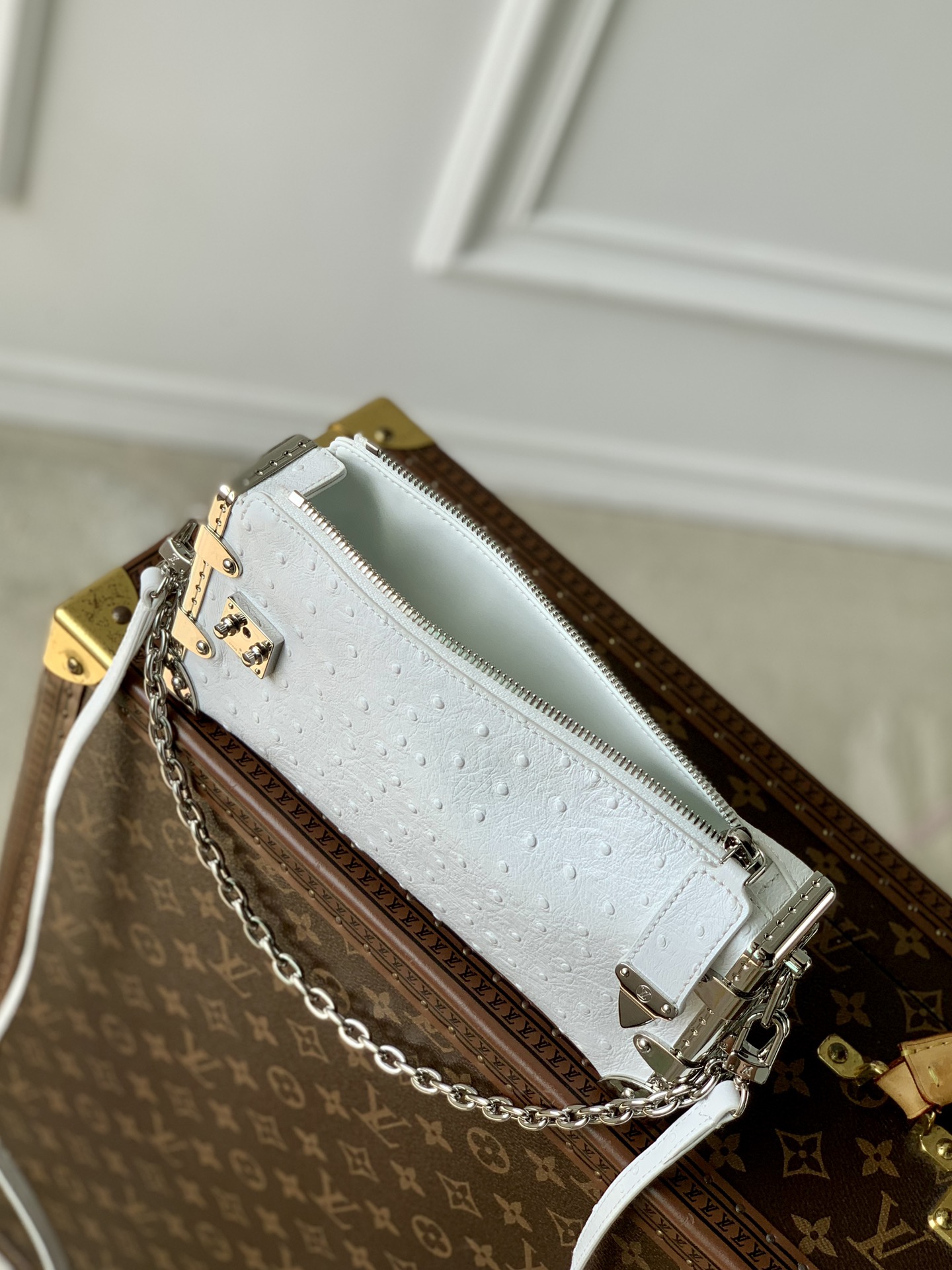 l0*is V*t0n slim trunk--m25445-23 x 12 x 4cm
