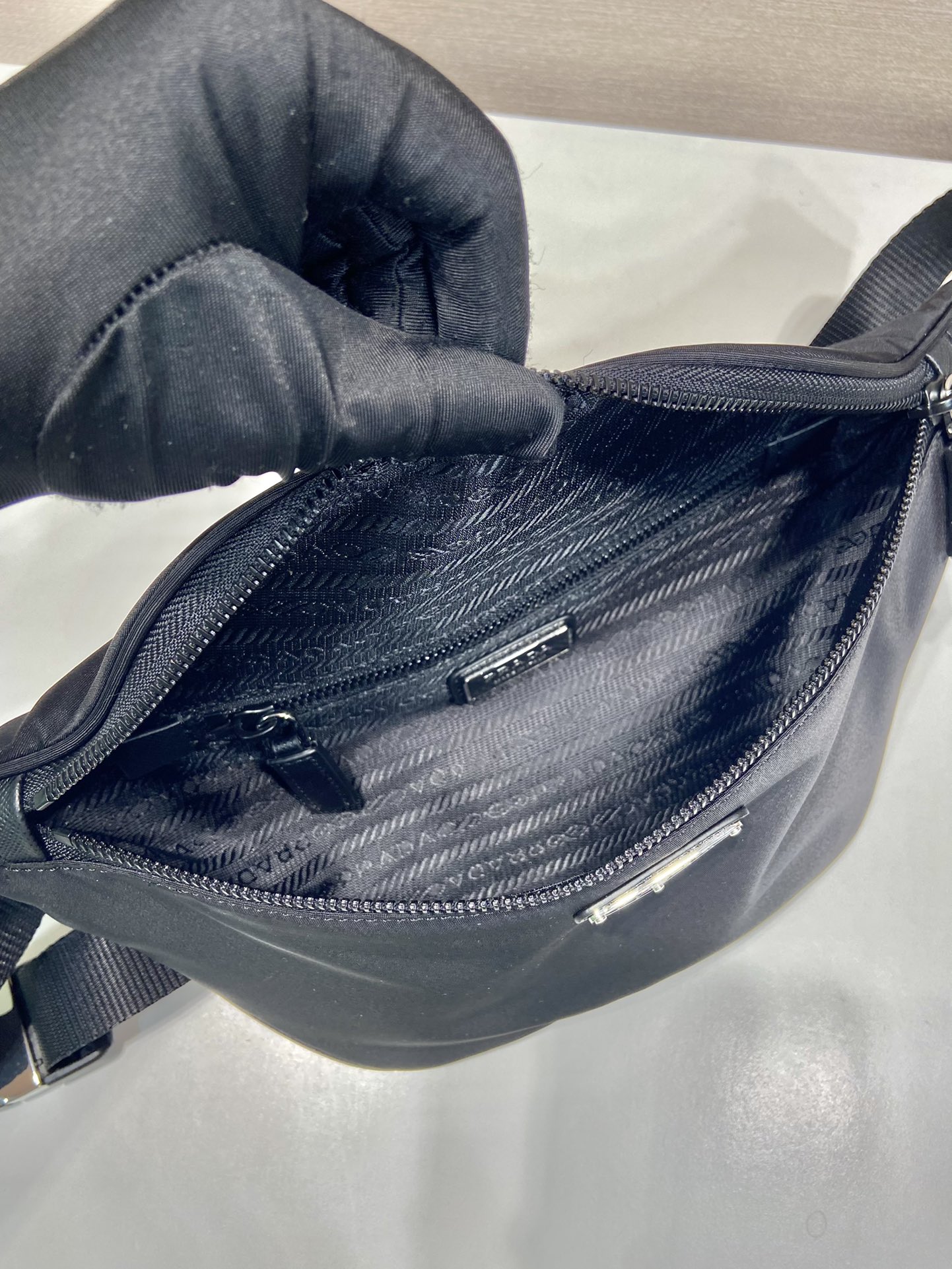 Pra*a waist bag-2vl033a-32*24*13cm
