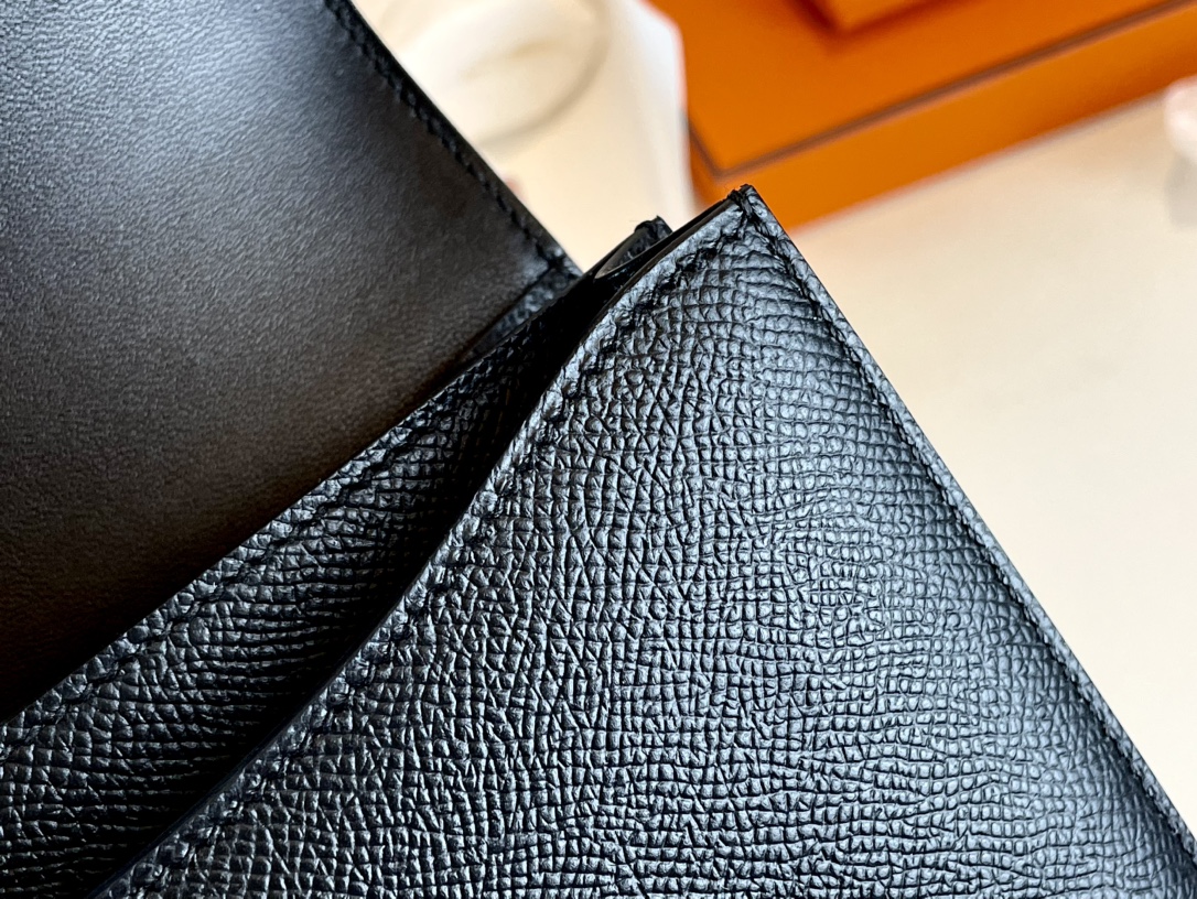 H**mes constance epsom leather-19cm