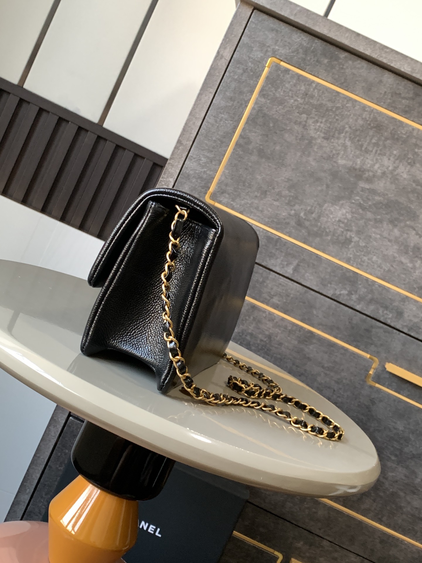 Ch@nel Flap Bag-22*13*7CM