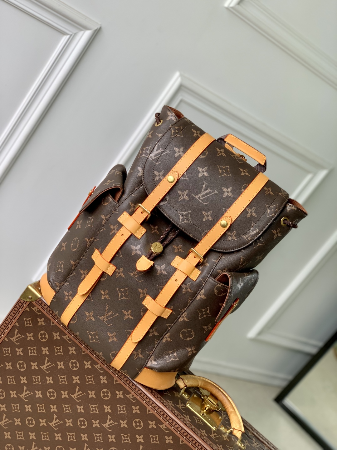 l0vis Vvtt0n christopher backpack m24428-38 x 44 x 12.5cm