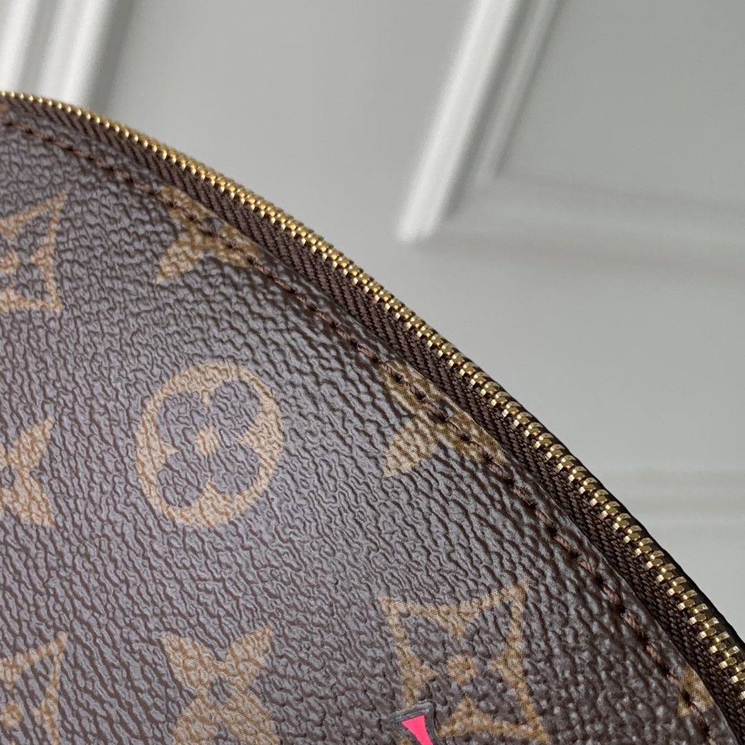 LV x TM Cosmetic Pouch -12 x 6 x 19CM