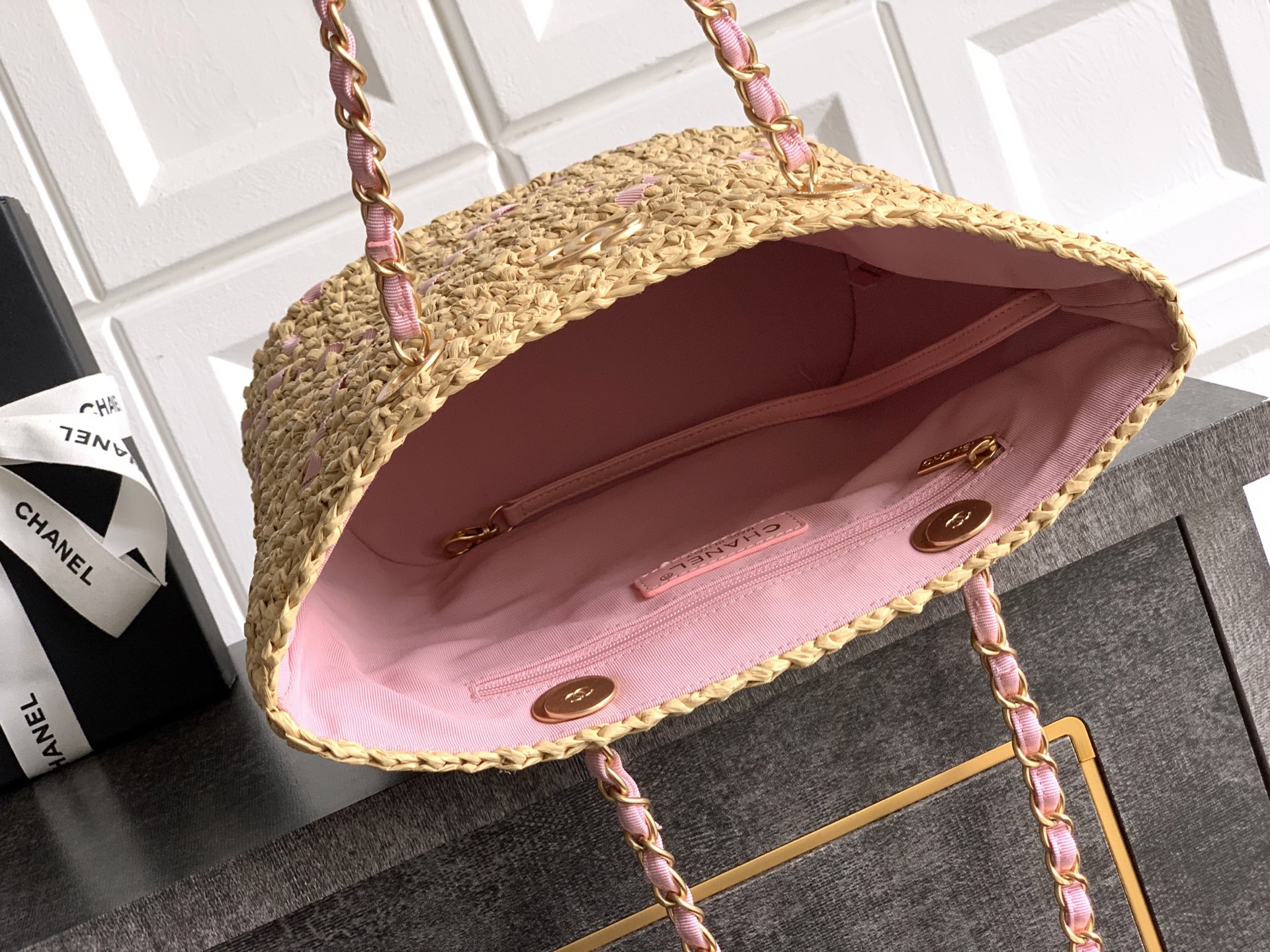 Ch@nel Shopping Bag-32×23×14&41×27×15CM