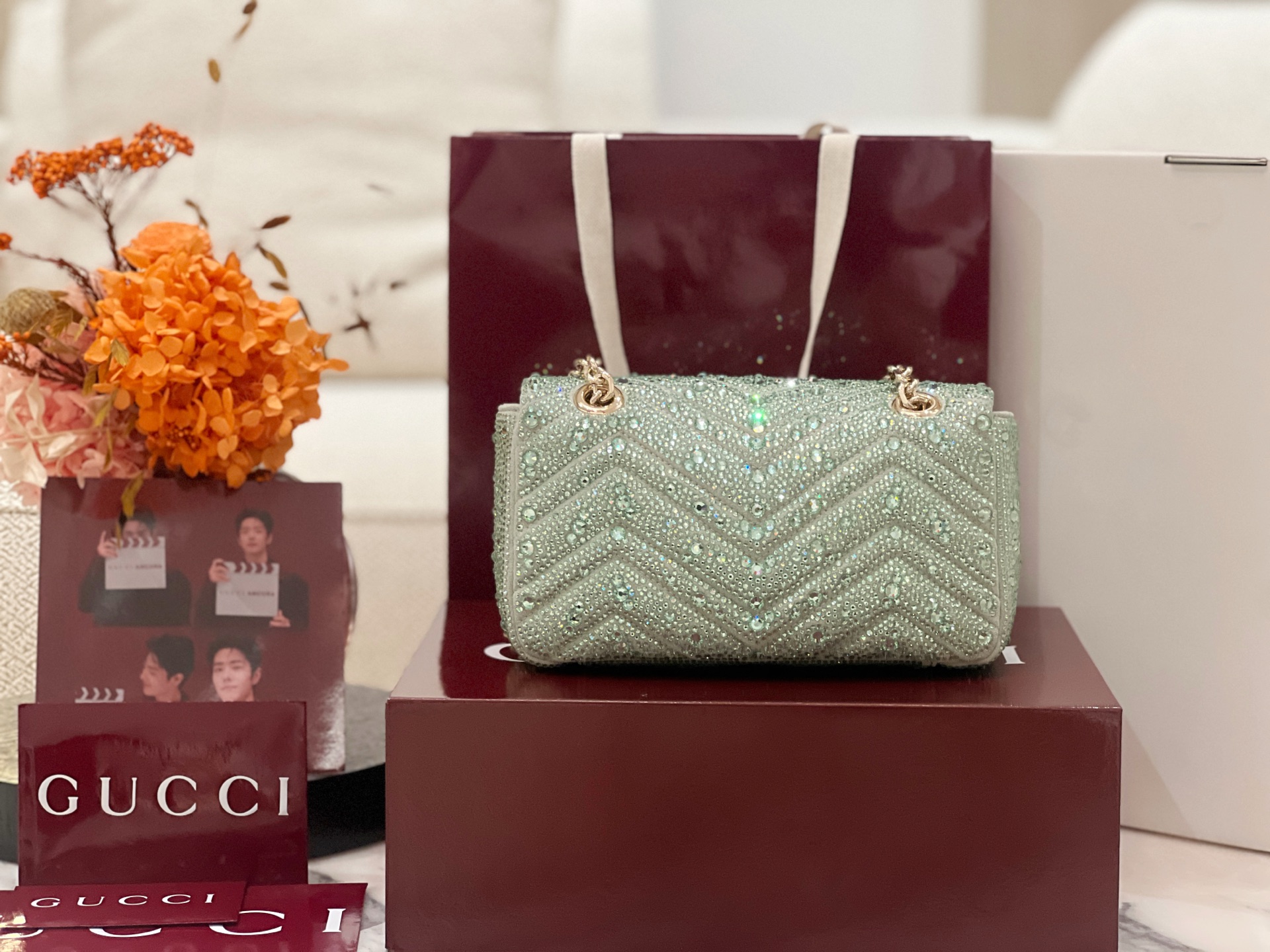 Gvc*1 Marmont Bag-22x13x6CM