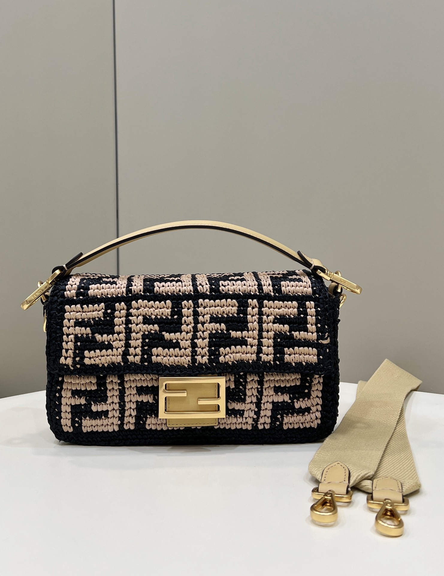 F**di Baguette Bag-27×6×15CM