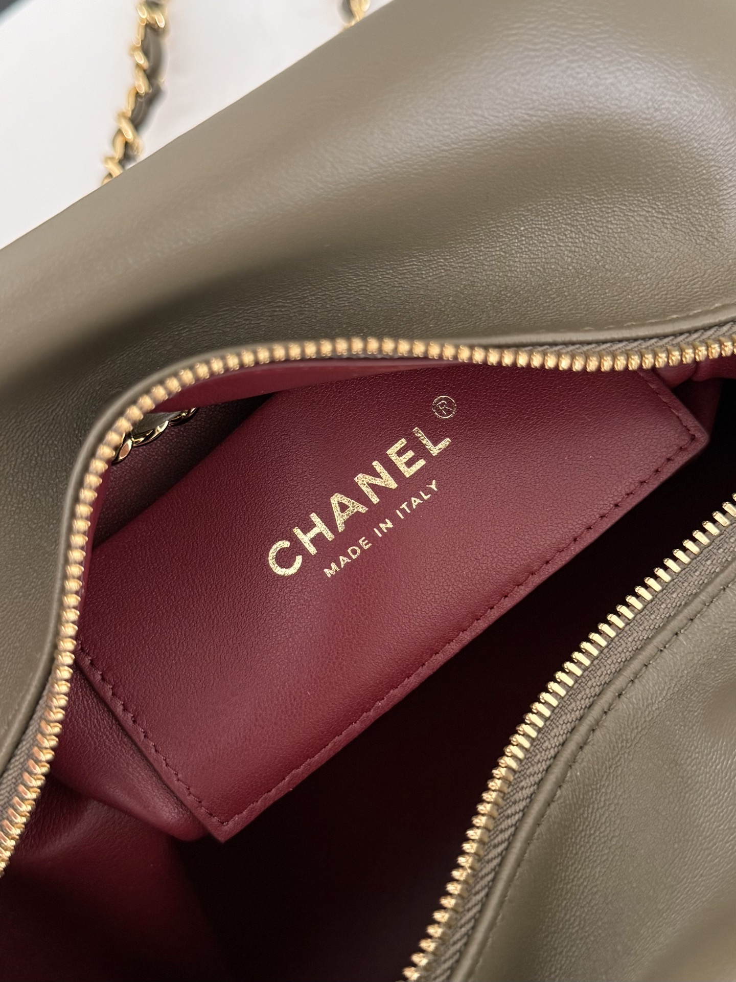 Ch@nel Small Bowling Bag-16×25×15CM