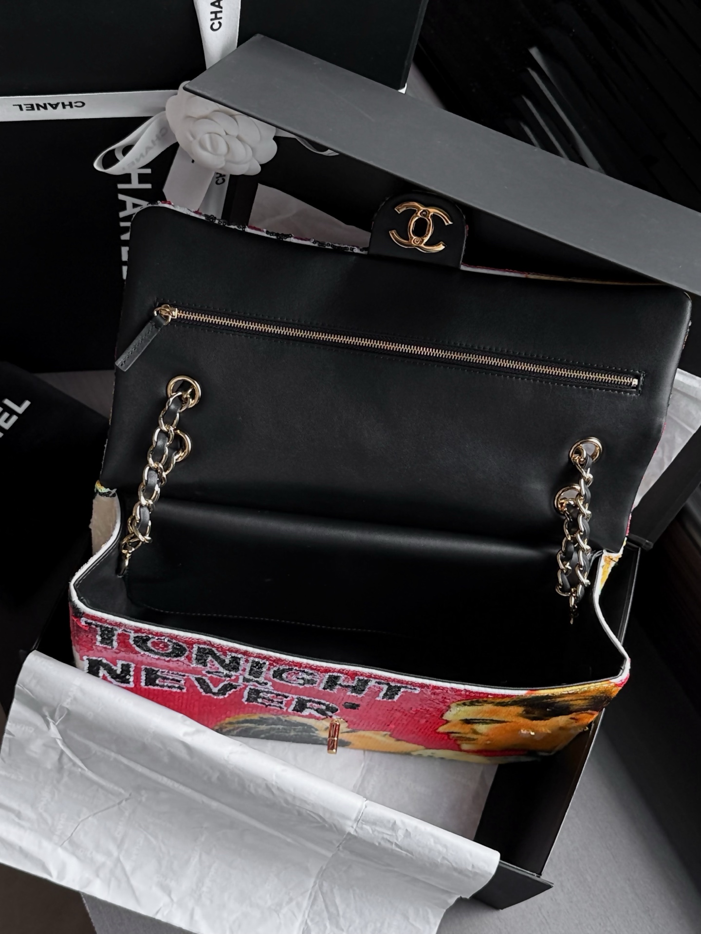 Ch@nel 26A Flap Bag -19.5*32*10CM