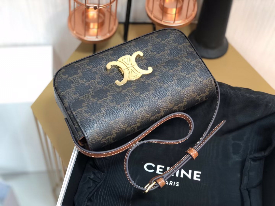 Celin Triomphe Shoulder Bag 2021S-20*10*4CM