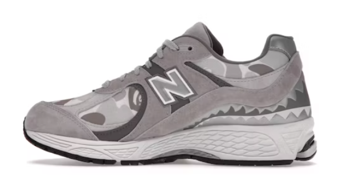 new Ba1an*e 2002r bape grey