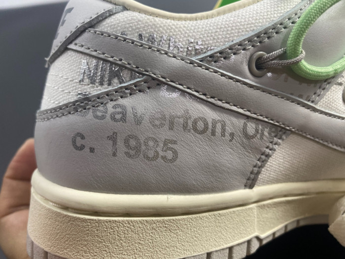 Off-White x Dunk Low ‘Lot 07 of 50’ DM1602-108