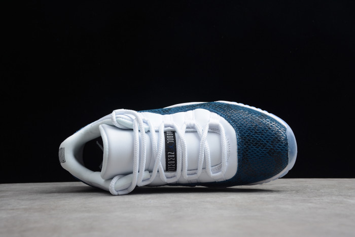 Air Jordan 11 Low “Navy Blue Snakeskin” CD6846-102
