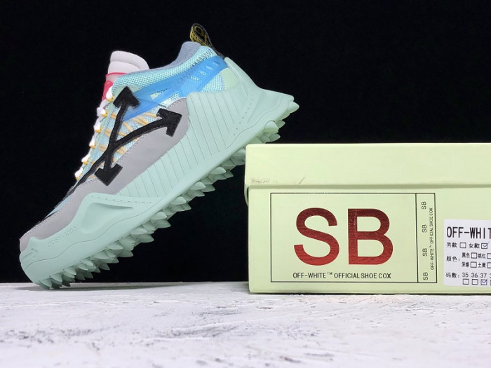 OFF-WHITE C/O ODSY-1000 SNEAKER GREEN